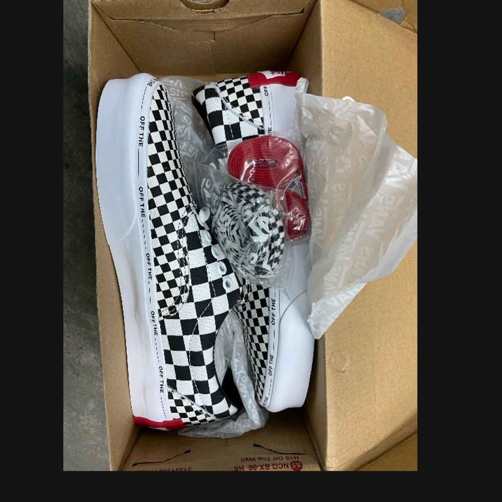 Checkered Vans